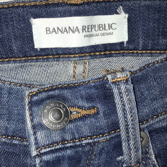 Banana Republic Distressed Skinny Ankle Jeans 27 - Picture 3 of 7